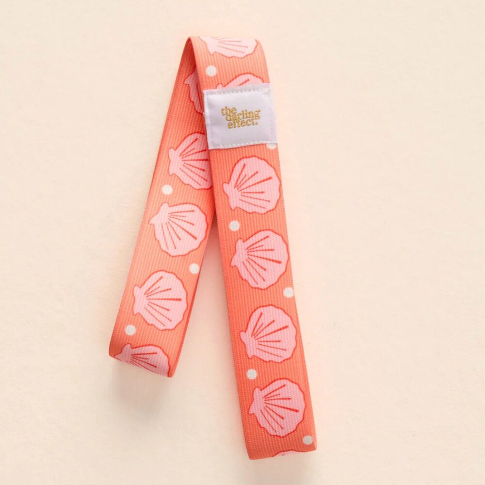 Seashells Coral Stay Put Towel Band